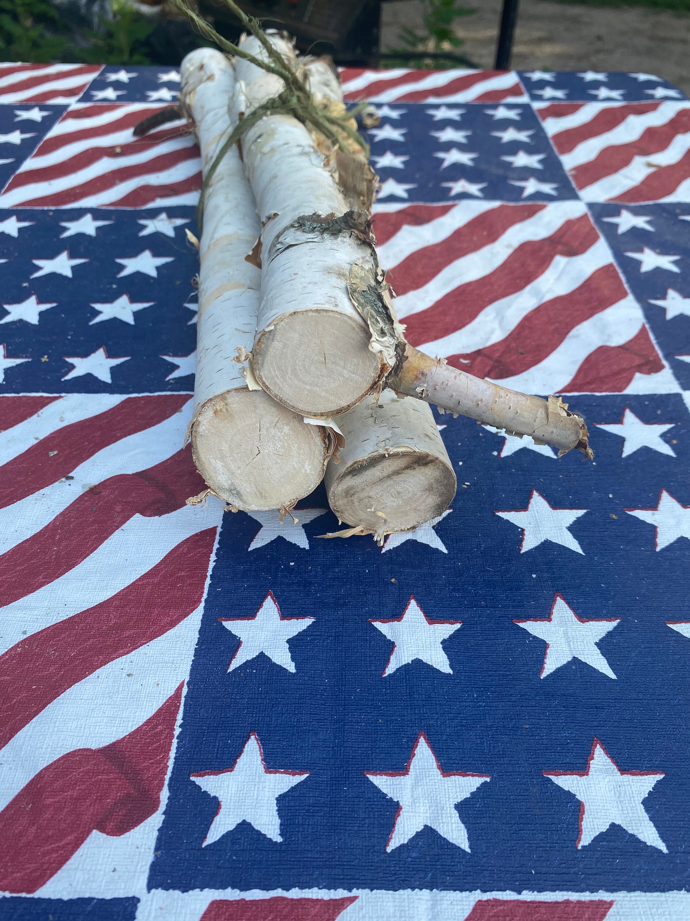 Birch Wood Bundles Birch Logs Wood Craft Supplies Etsy