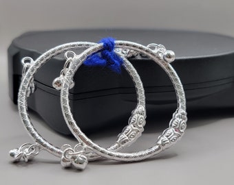 Silver Baby Gift | Amazing Noisy Bangles | Baby Silver Bangles