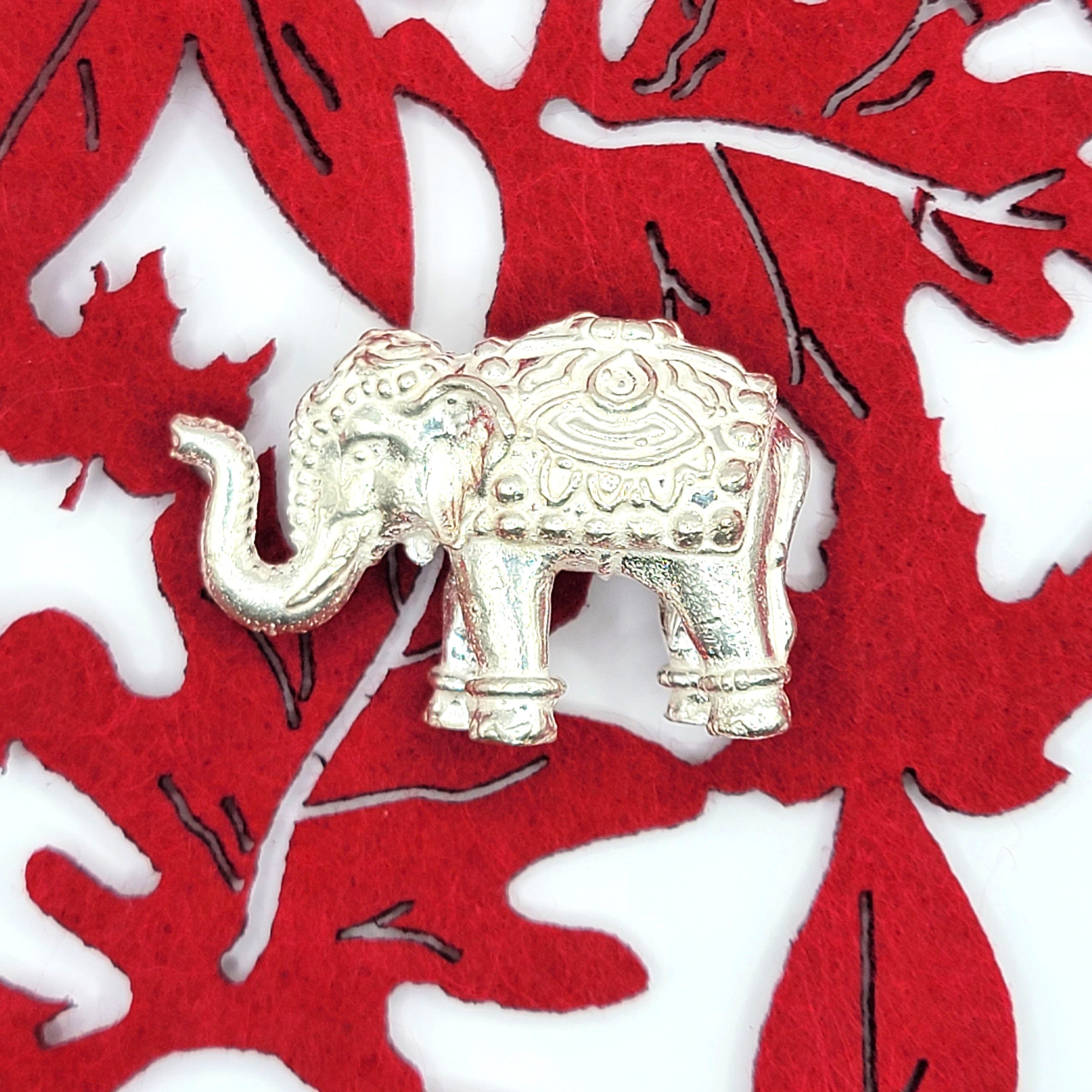 Solid Silver Elephant Statue for Vastu Astrology Vaastu Hindu Pooja Etsy