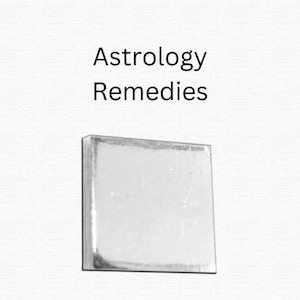 Square Piece of Pure Solid Silver for Astrology Remedies Get rid of Rahu's ill effects image 3