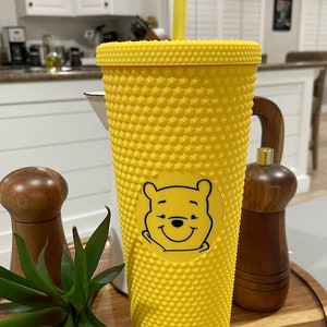 Winnie the Pooh Straw Tip Covers pair 