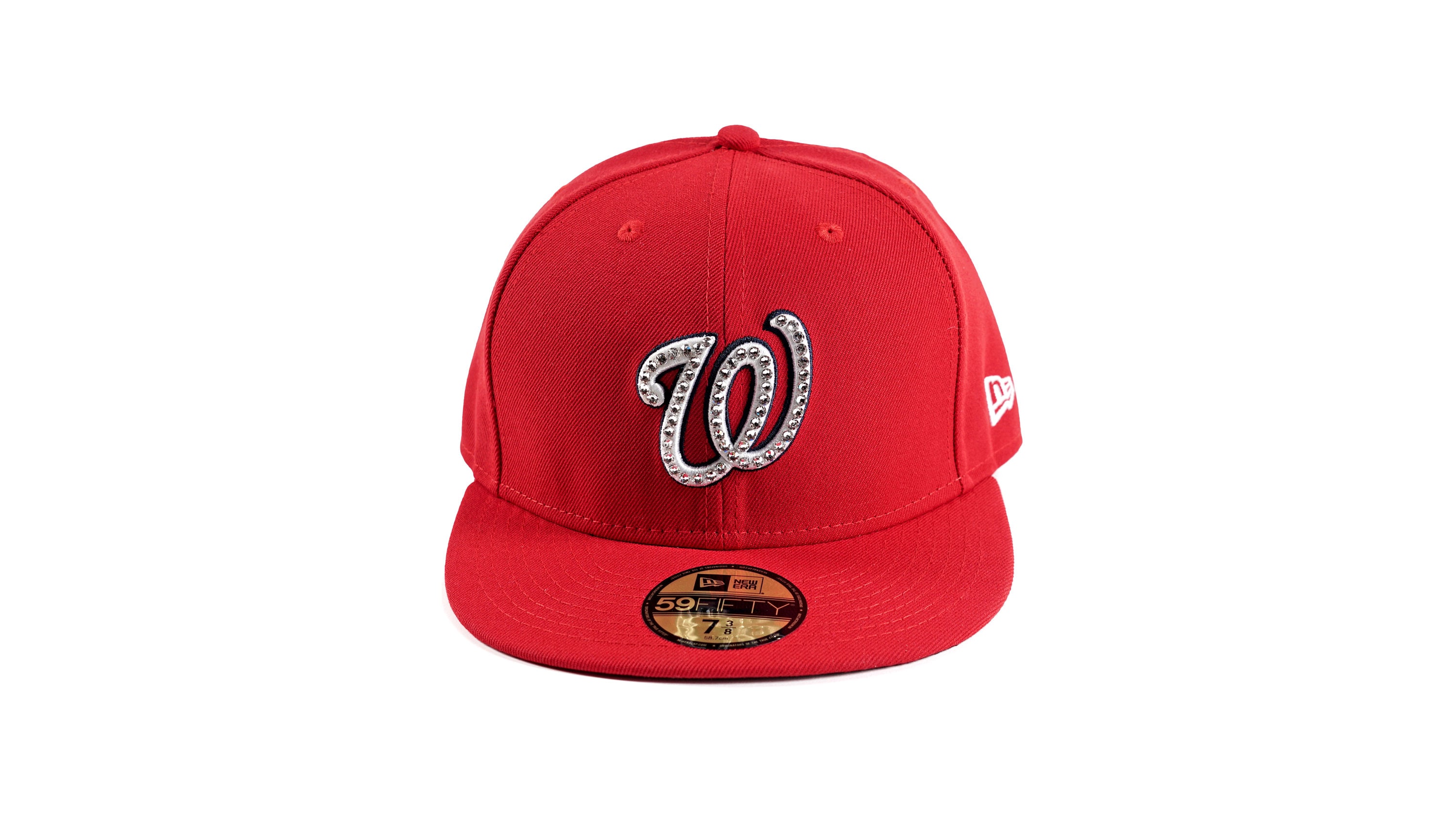 Men's New Era Red Washington Nationals 2019 World Series Team Color 59FIFTY Fitted Hat