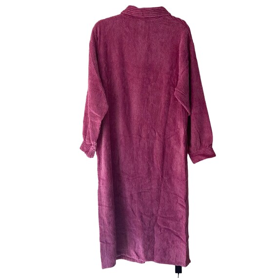 Stan Herman Vintage Womens Robe Size Medium Pink … - image 2