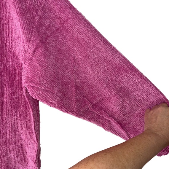 Stan Herman Vintage Womens Robe Size Medium Pink … - image 3