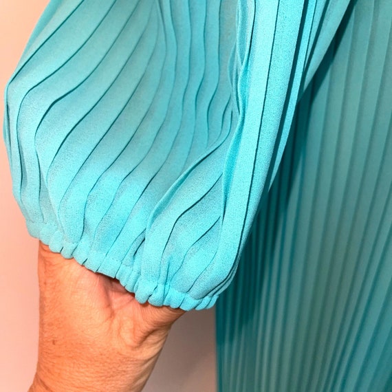 Michael Maiello For Pat Richards Pleated Dress Vi… - image 7