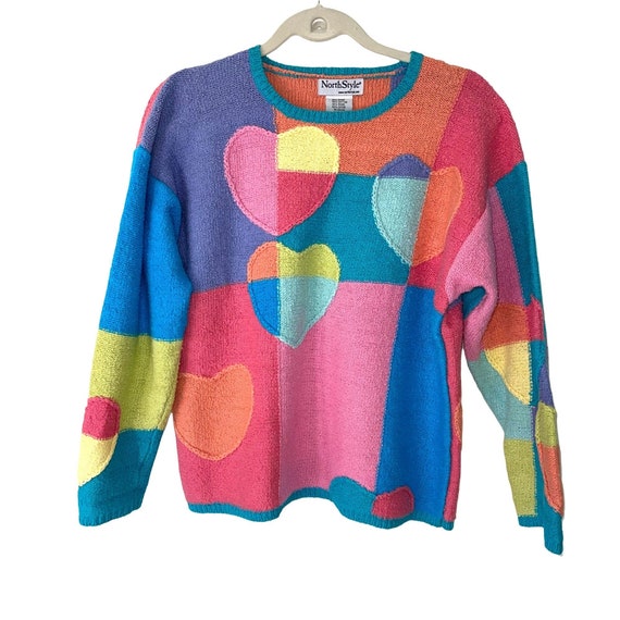 Northstyle Pastel Colorblock Sweater 