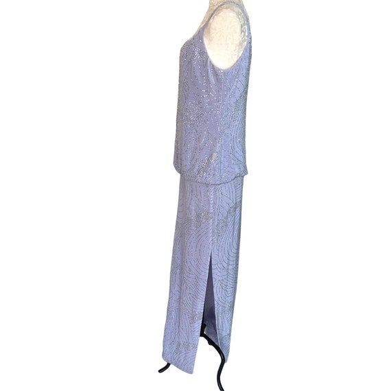 Huey Waltzer For Saks Fifth Avenue Maxi Dress Jac… - image 6