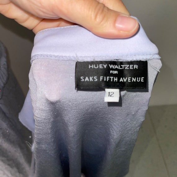 Huey Waltzer For Saks Fifth Avenue Maxi Dress Jac… - image 4