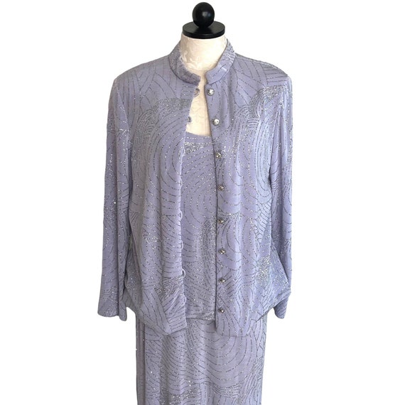 Huey Waltzer For Saks Fifth Avenue Maxi Dress Jac… - image 9