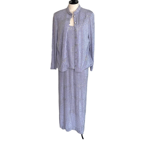 Huey Waltzer For Saks Fifth Avenue Maxi Dress Jac… - image 1
