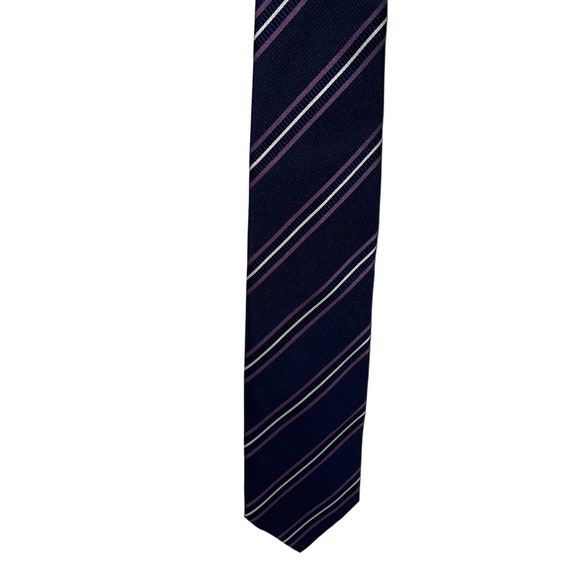 Versace Vintage Mens Necktie One Size Blue Lavend… - image 2