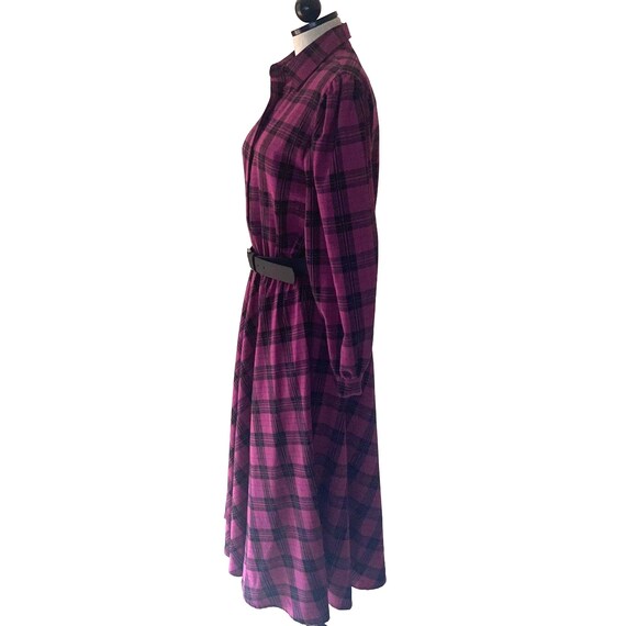 Pierre Cardin Vintage Womens Midi Shirt Dress Siz… - image 4