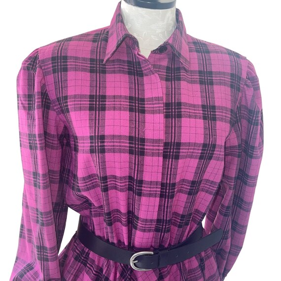 Pierre Cardin Vintage Womens Midi Shirt Dress Siz… - image 6