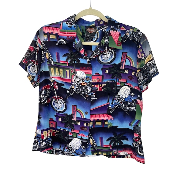 Harley-Davidson Men's Boxed Up Aloha Shirt (Tailored Fit)