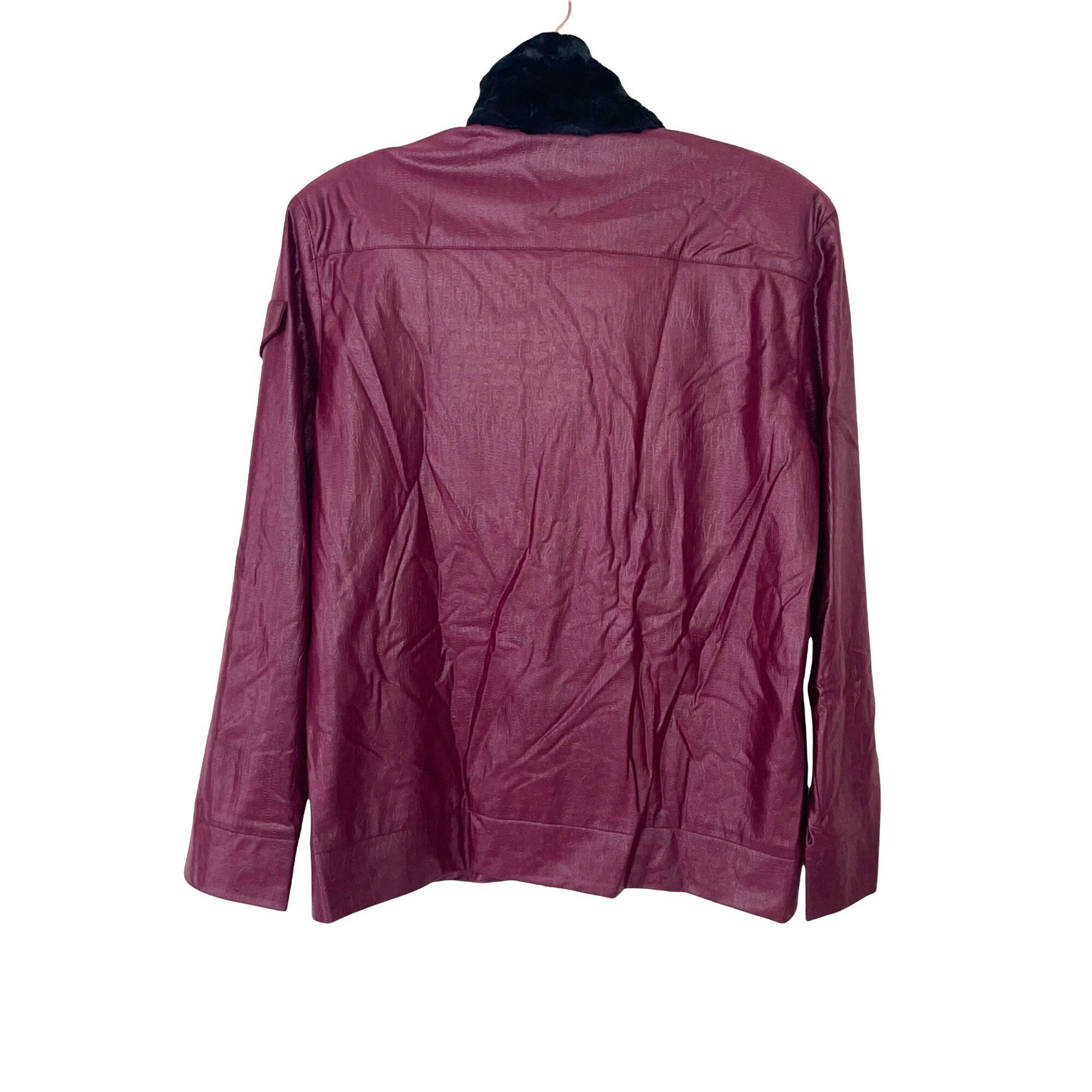 Jez Tracksuit Womens Size Medium Vintage Reptile Embossed