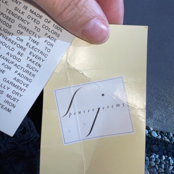 Spenser Jeremy Silk Dress Size 10 Womens Vintage … - image 4