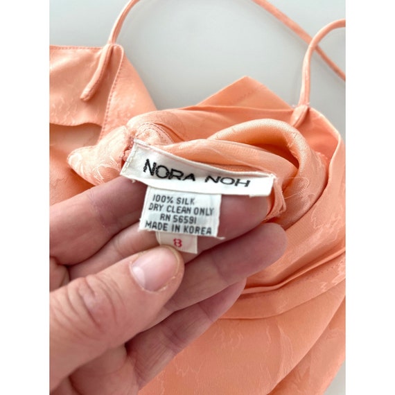 Nora Noh Silk Camisole Jacket Set Womens Size 8 V… - image 4