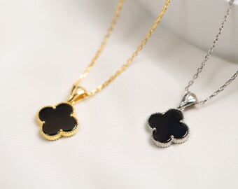 High-quality women's necklace with clover leaf pendant, four-leaf chain, gift for Mother's Day, gifts for women, waterproof jewelry