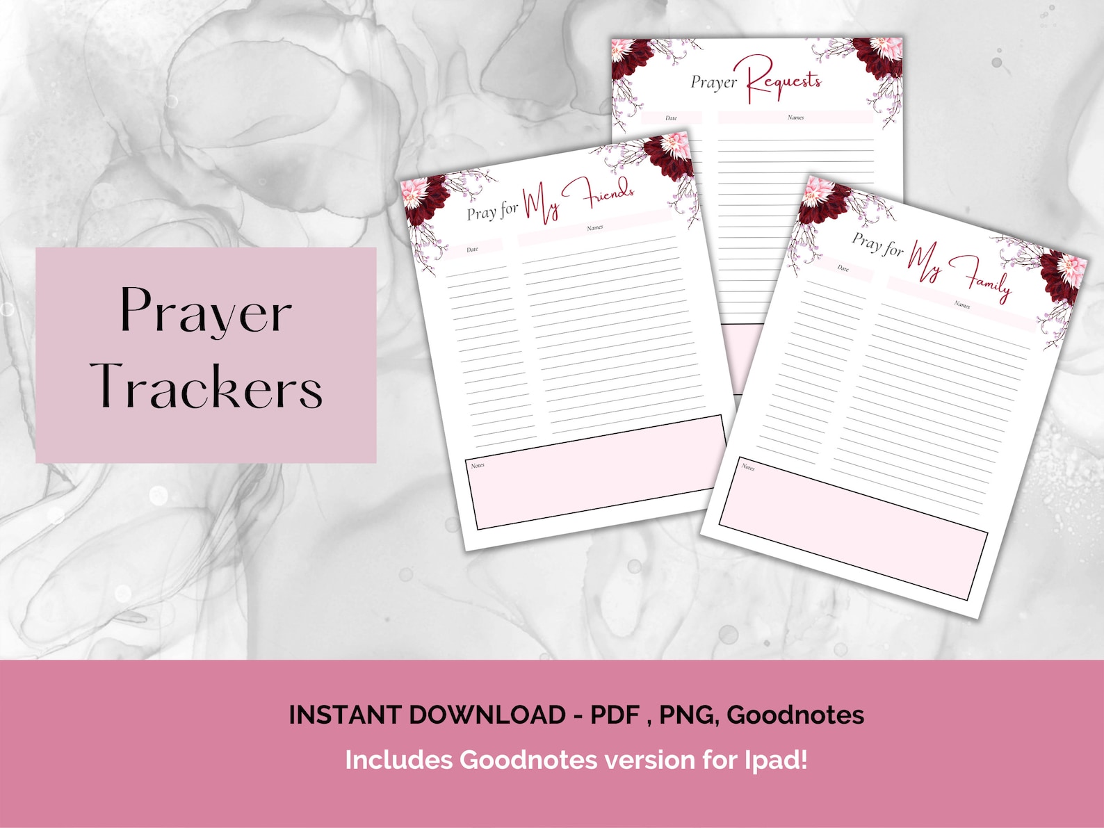 Printable Prayer Journal, Prayer Planner, Prayer Printable, Prayer ...