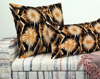 Oreiller de salon fait main, Housse de coussin en tissu authentique, Décoration bohème, Oreiller en tissu doux, Coussin décoratif, Housse de coussin carrée, Oreiller