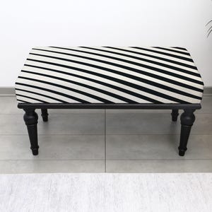 Animal Print Upholstered Bench, Zebra Pattern Ottoman, Bedroom Entryway Coffee Seating, Decorative Home Pouf, Multi-Use Bench, Zebra Stool