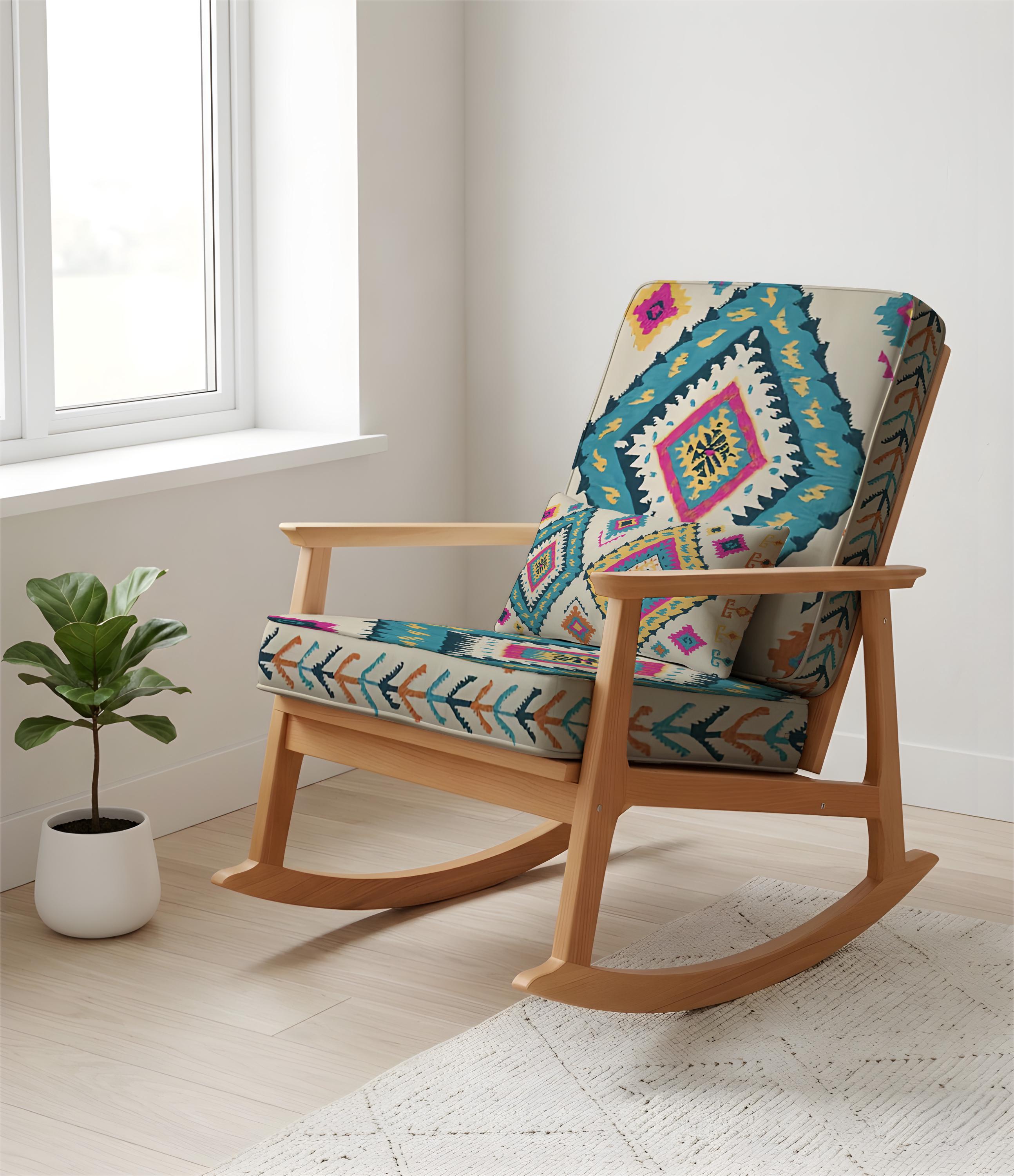 Mid Century Rocker Cushion - Etsy
