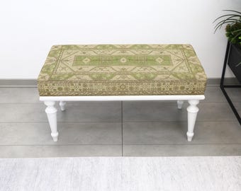 Zebra Pattern Printed Bench, Piano Bench, Vanity Bench, Living Room Decor, Housewarming Gift, Chic Bench, Window Bench, Elegance Bench