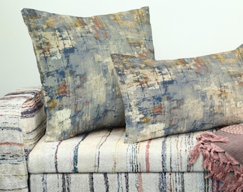 Handmade Pillow, Vintage Inspired Lumbar Pillow, Oriental Pillow, Decorative Pillow, Old Design Pillow, Square Pillow, New Home Gift, Pillow
