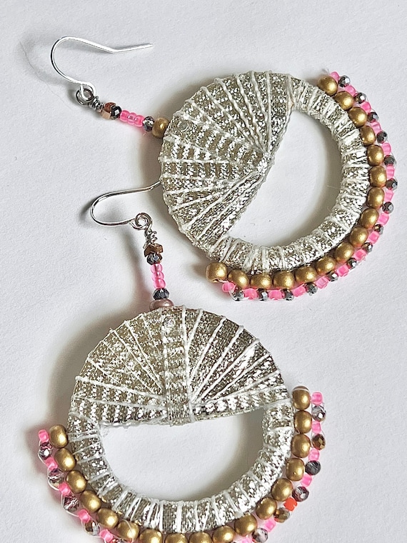 Gota Silver Earrings Party Wear Lightweight Fancy Elegant Fashion Indian Pakistani Style Jewelry Jewellery Style Silver Wedding Mehndi Etsy Canada