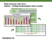 Mathe-Generator: Addition – Zufällige Rechenaufgaben selbst erstellen