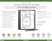 Deutsch lernen für Anfänger für Kindle Scribe | Interaktiv die deutsche Sprache lernen | Auch für Remarkable 2 oder iPad