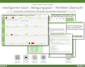 Intelligenter Excel - Belegungsplan – Perfekte Übersicht für Vermieter und Dienstleister