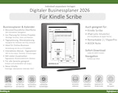 Businessplaner 2026 Kindle Scribe | Interaktiv und digital | Kalender & Zielplaner für Etsy‑Seller, Online‑Business und digitale Nomaden