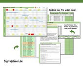 Intelligent Excel occupancy plan - Perfect overview for landlords and service providers