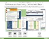 Nebenkostenabrechnung Excel Vorlage für Mieter & Vermieter | Klar und verständlich abrechnen