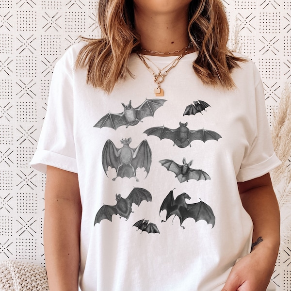 Bat Shirt Etsy