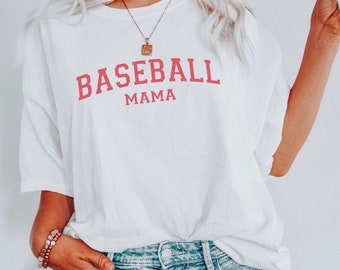 Comfort Colors Baseball Mama Shirt, Baseball Mom Shirt, Baseball Shirt, Baseball Game Shirt, Game Day Shirt,Tball Mom Shirt,Sports Mom Shirt