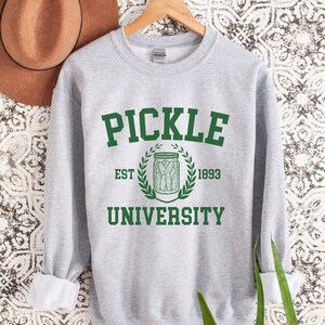 Pickle Sweatshirt, Pickle Shirt, Pickle Sweater, Pickle Lover Shirt, Pickle Sweater, Pickle Crewneck Sweatshirt, Pickle Lover Sweatshirt