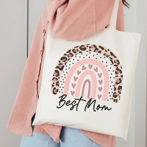 Best Mom Tote Bag, Mom Tote Bag, Mom Bag, Tote Bag for Mom, Tote Bag for Women, Mothers Day Gift, Reusable Shopping Bag, New Mom Gift