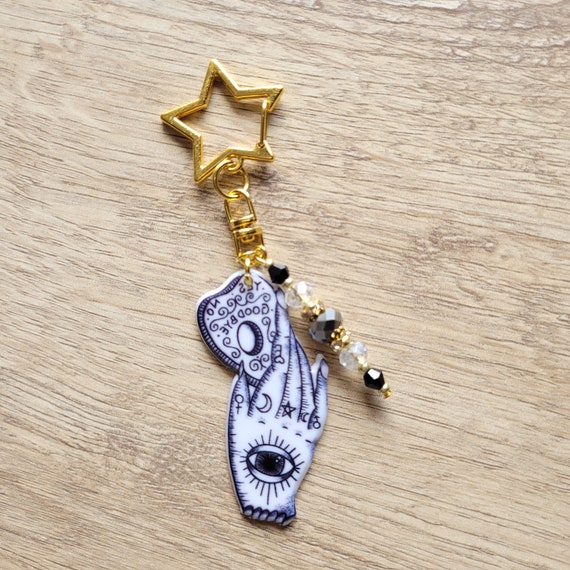 All-seeing Eye Tattoo Hand Ouija Planchette Key Chain Gold - Etsy All-seeing Eye Tattoo Hand Ouija Planchette Key Chain Gold - Etsy