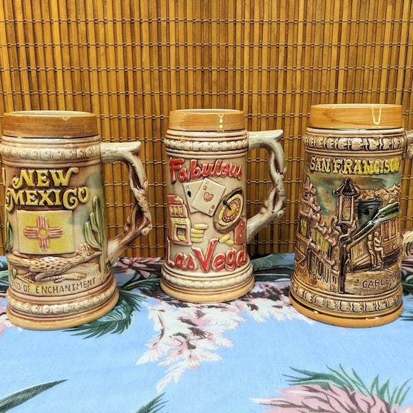 Ceramic Beer Mug Made in Japan Etsy