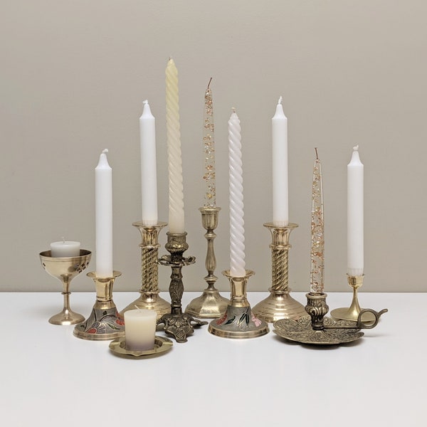 Vintage Candle Holder Etsy Canada