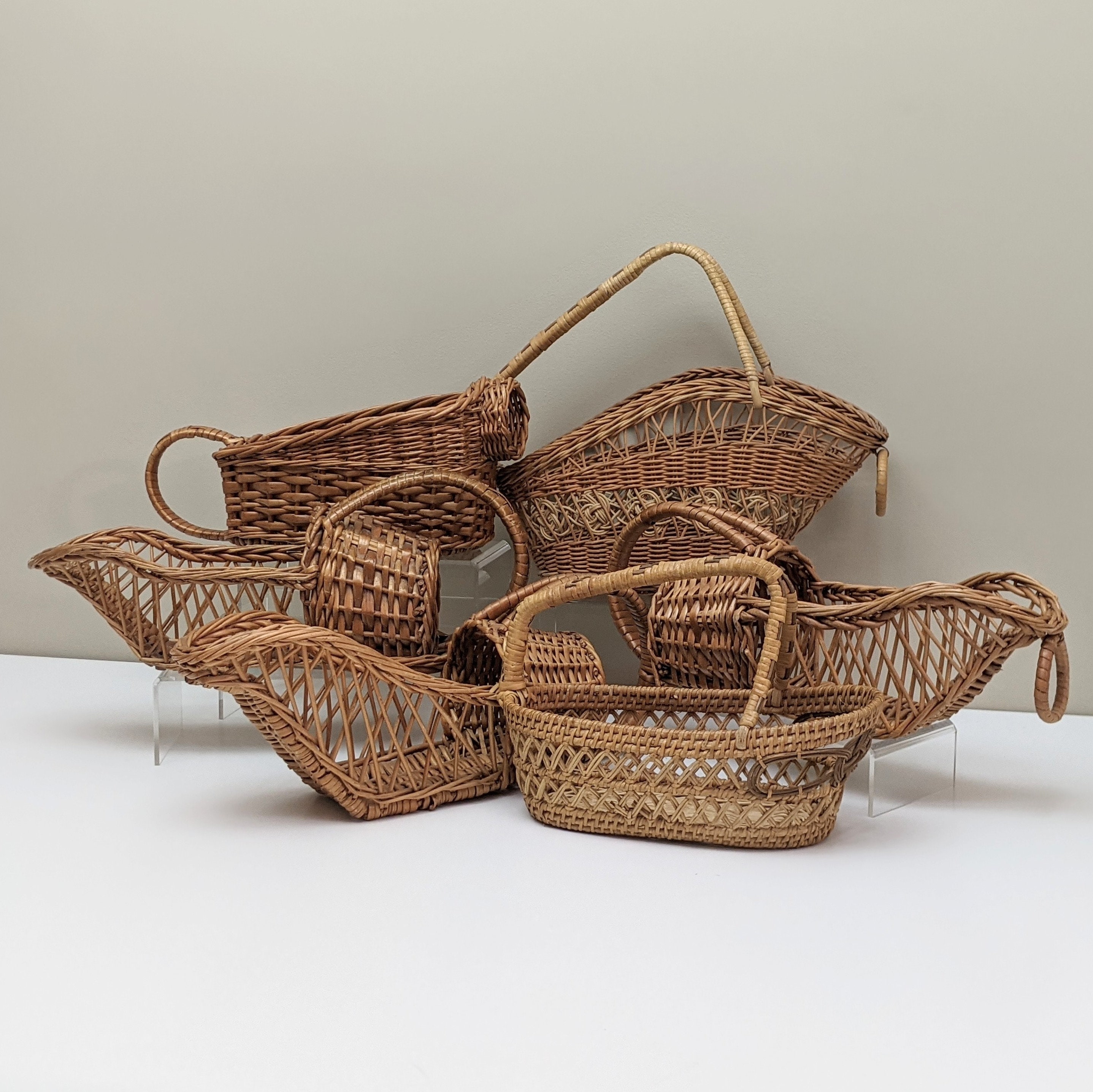Wicker wine tote hotsell