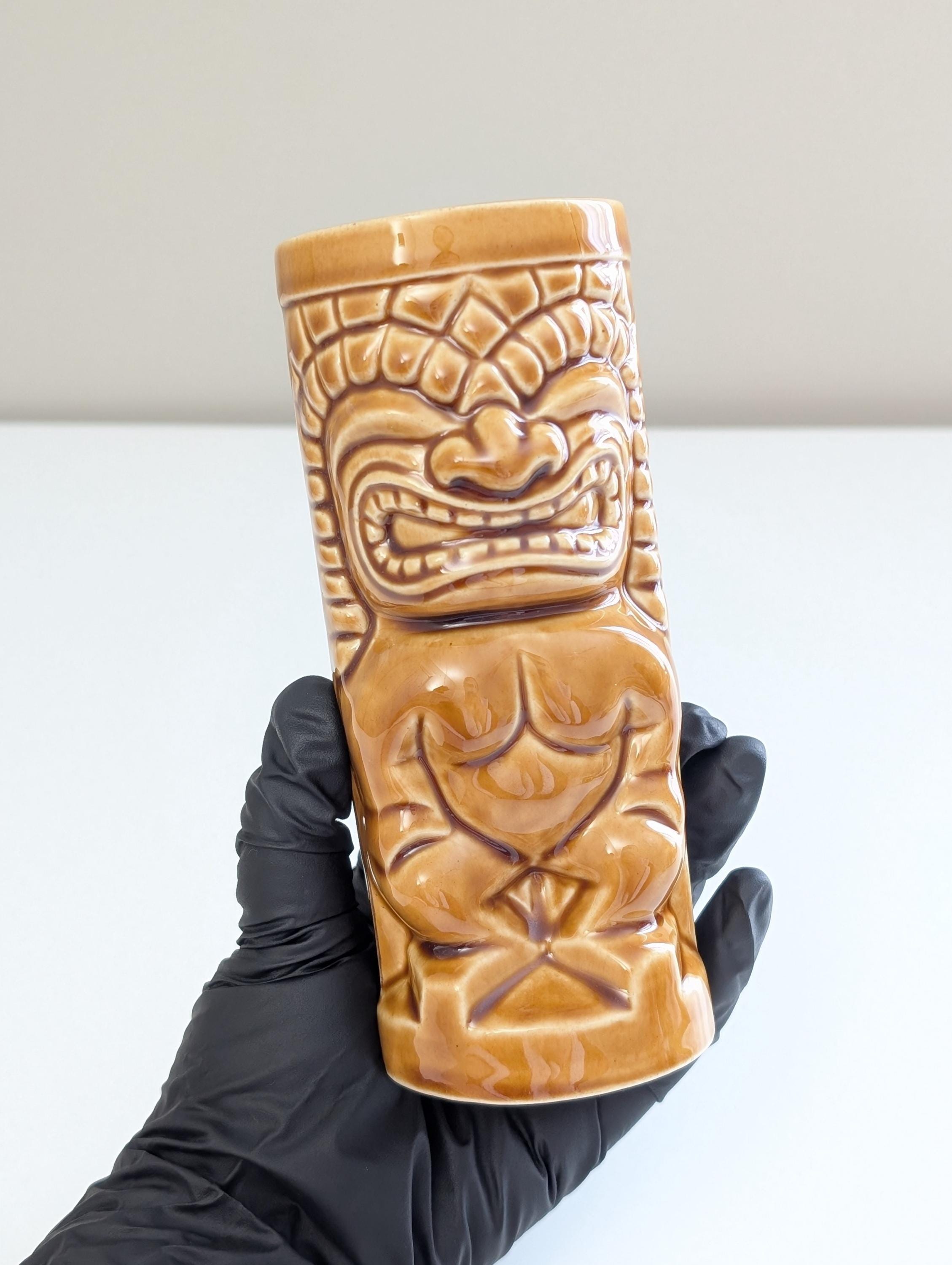 Vintage Brown Ceramic Mai Kai Tiki Mug - Etsy