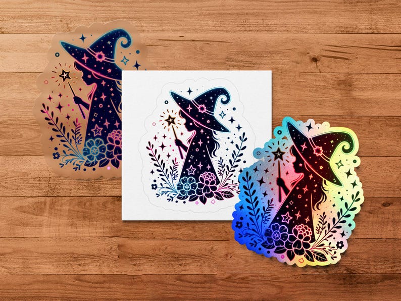 Cute witch t-shirt kids print •png file T-shirt coffee mug • Sublimation Halloween digital art print file download DTF image 4