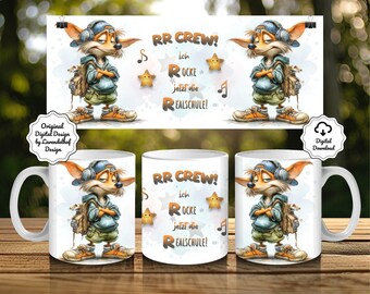 Secondary school start 11oz mug wrap PNG, I'm rocking secondary school now, schoolchild 2026, back to school boy design, coffee mug digital print