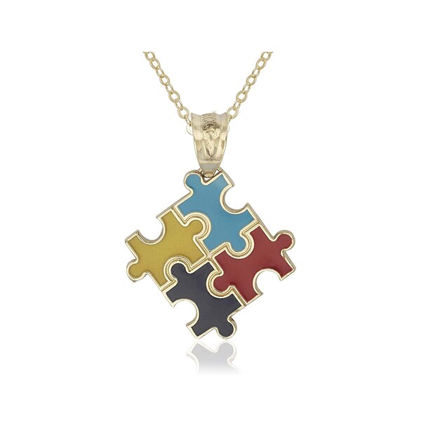 Autism Necklace Etsy