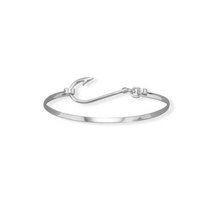 Buy Our design ideas online : Bracelet Sterling silver fish hook and  paracord in 3 mm - Com-forsa S.L.