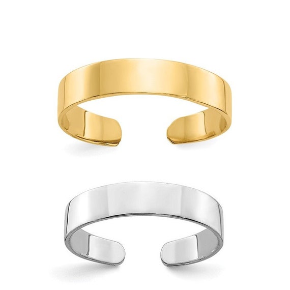 Toe rings 10k on sale gold