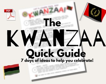 Aprendamos esto, hermana: La guía rápida de Kwanzaa